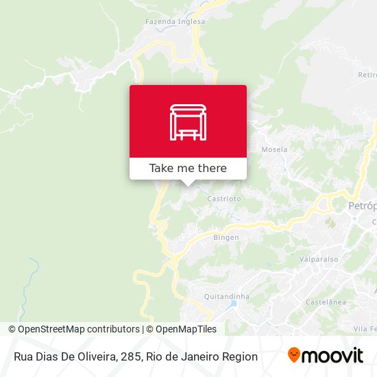 Rua Dias De Oliveira, 285 map