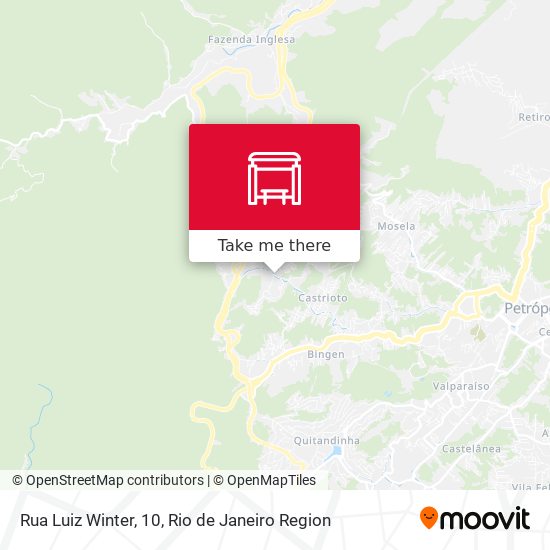 Rua Luiz Winter, 10 map
