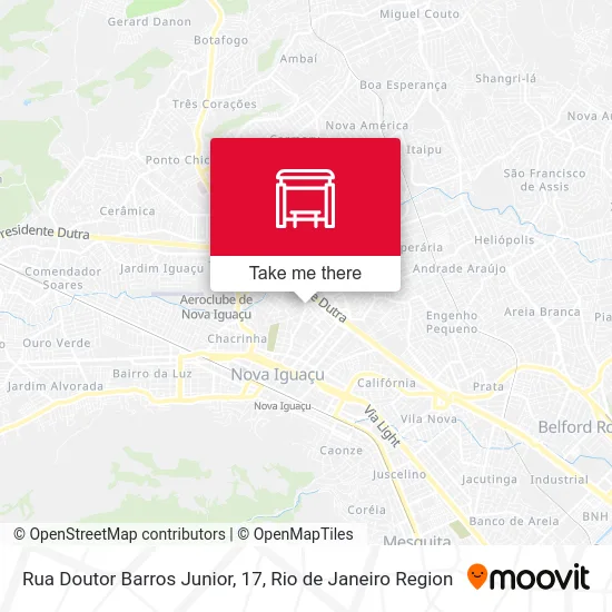 Rua Doutor Barros Junior, 17 map