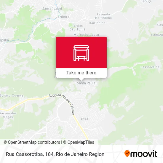 Rua Cassorotiba, 184 map