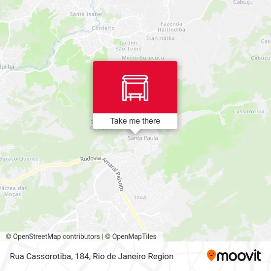 Rua Cassorotiba, 184 map