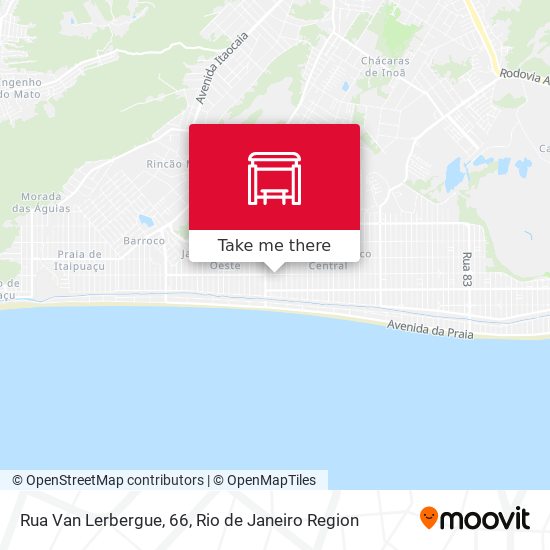 Rua Van Lerbergue, 66 map