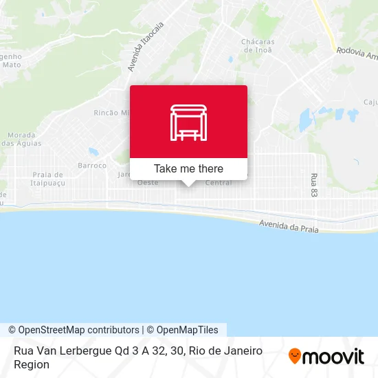 Rua Van Lerbergue Qd 3 A 32, 30 map