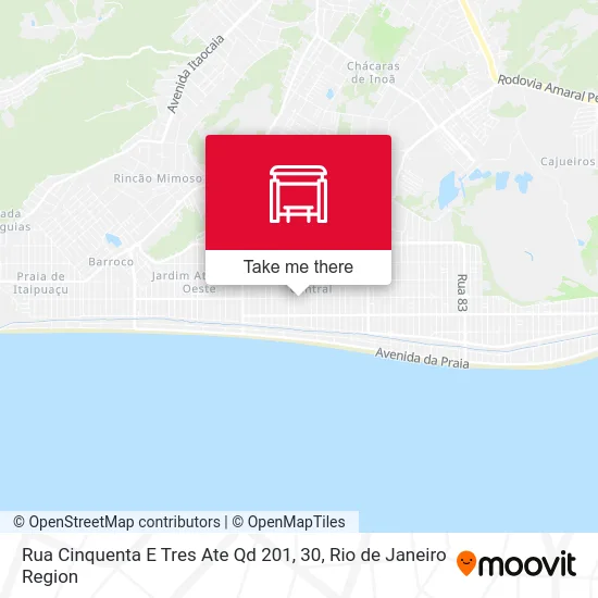 Rua Cinquenta E Tres Ate Qd 201, 30 map
