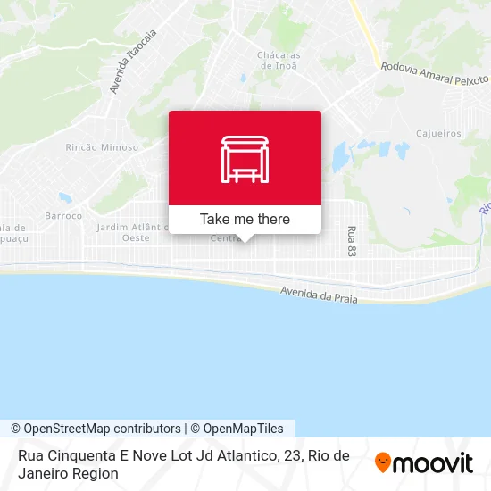 Rua Cinquenta E Nove Lot Jd Atlantico, 23 map