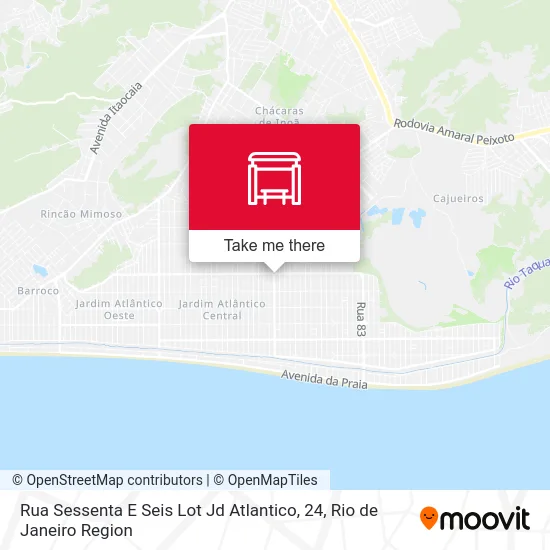 Rua Sessenta E Seis Lot Jd Atlantico, 24 map