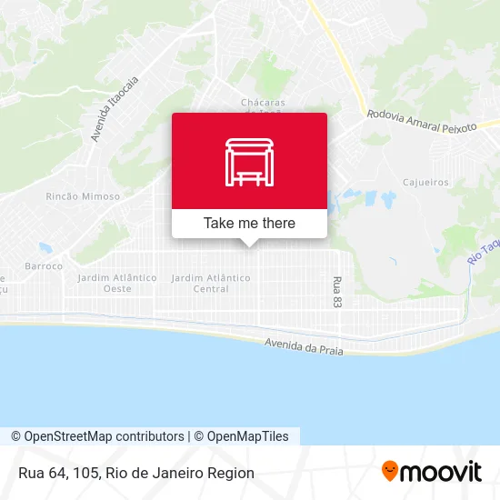 Rua 64, 105 map