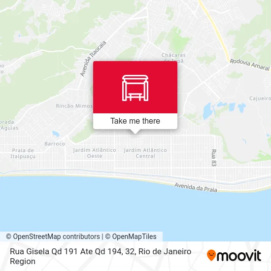 Rua Gisela Qd 191 Ate Qd 194, 32 map