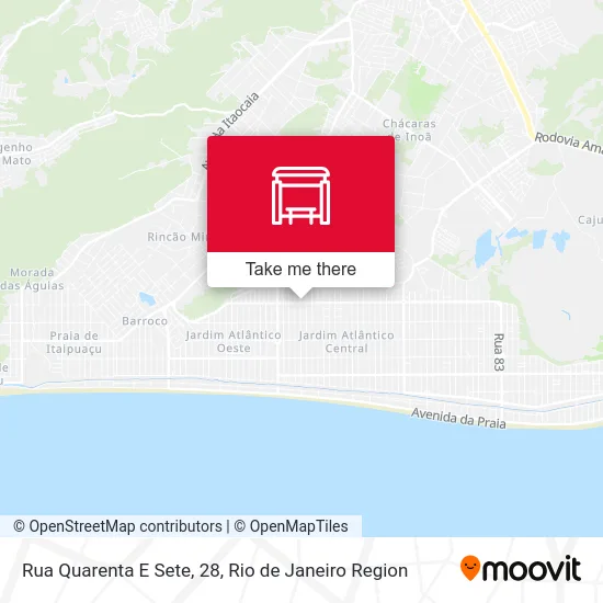 Rua Quarenta E Sete, 28 map