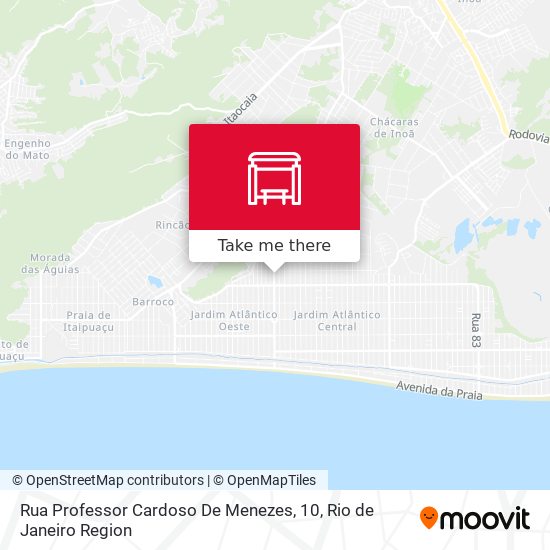 Rua Professor Cardoso De Menezes, 10 map
