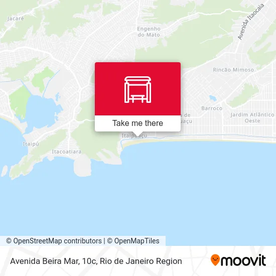 Avenida Beira Mar, 10c map