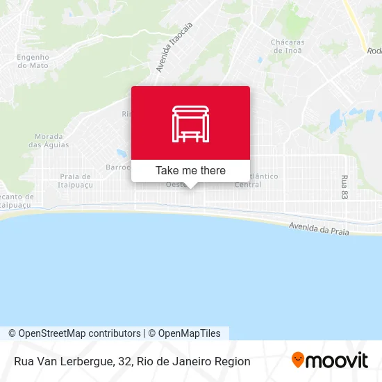 Rua Van Lerbergue, 32 map