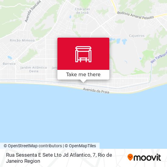 Rua Sessenta E Sete Lto Jd Atlantico, 7 map