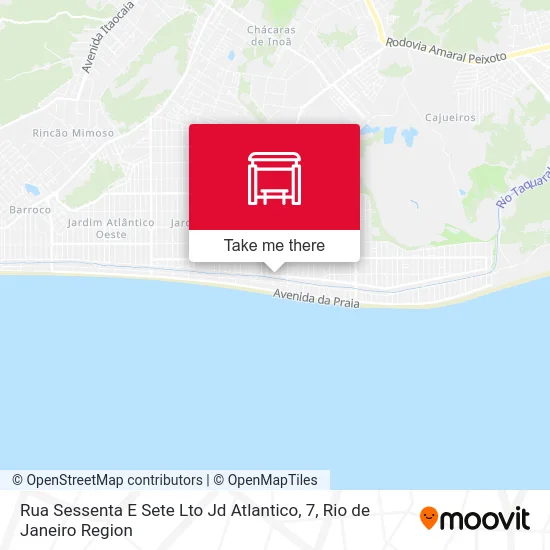 Rua Sessenta E Sete Lto Jd Atlantico, 7 map