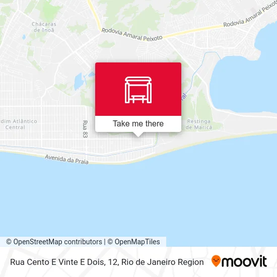 Rua Cento E Vinte E Dois, 12 map