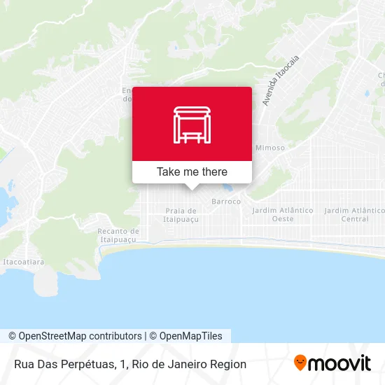 Rua Das Perpétuas, 1 map