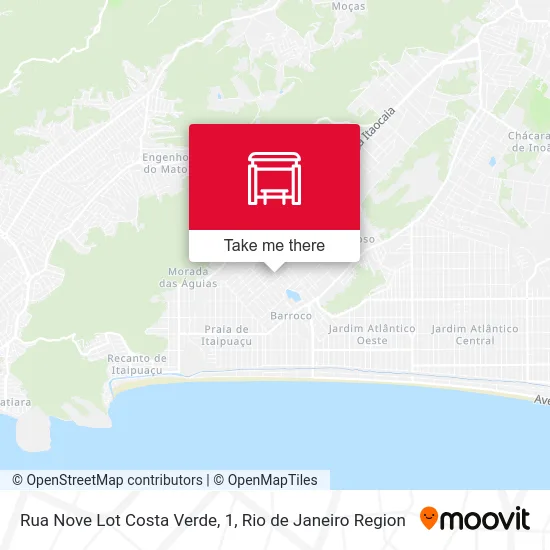 Rua Nove Lot Costa Verde, 1 map