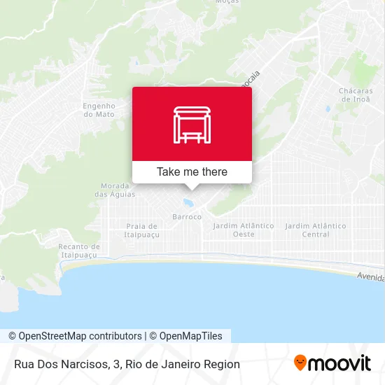 Rua Dos Narcisos, 3 map