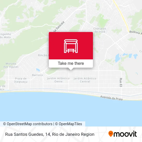 Rua Santos Guedes, 14 map