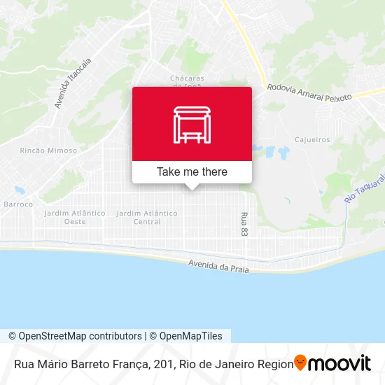 Rua Mário Barreto França, 201 map
