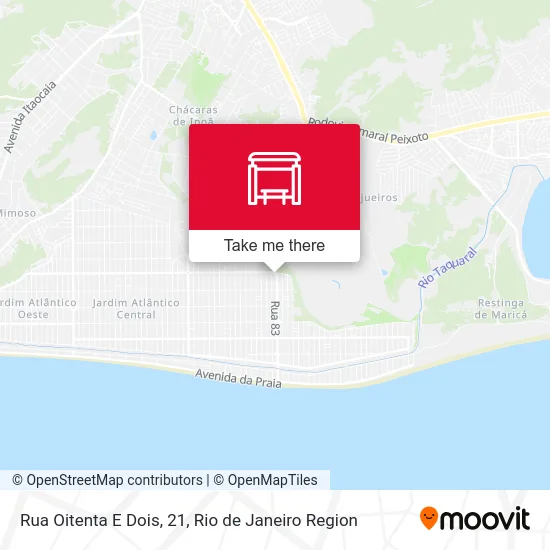 Rua Oitenta E Dois, 21 map