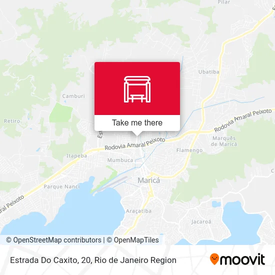 Estrada Do Caxito, 20 map