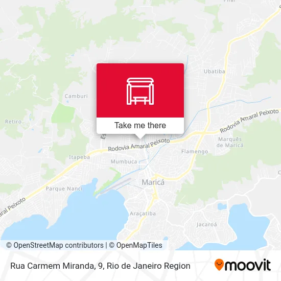 Rua Carmem Miranda, 9 map