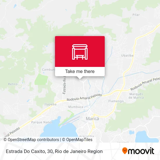 Estrada Do Caxito, 30 map