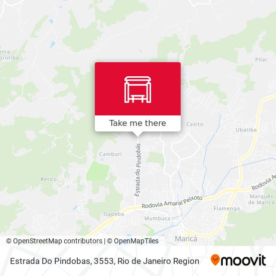Estrada Do Pindobas, 3553 map