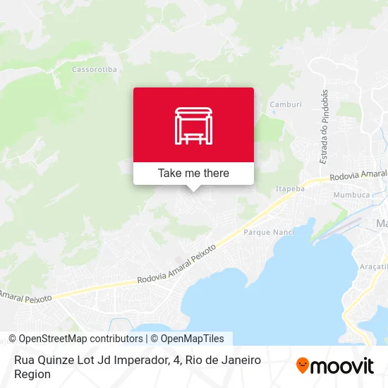 Rua Quinze Lot Jd Imperador, 4 map