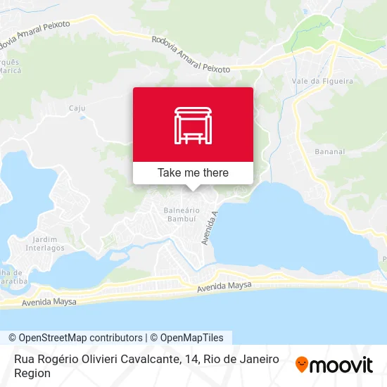 Rua Rogério Olivieri Cavalcante, 14 map