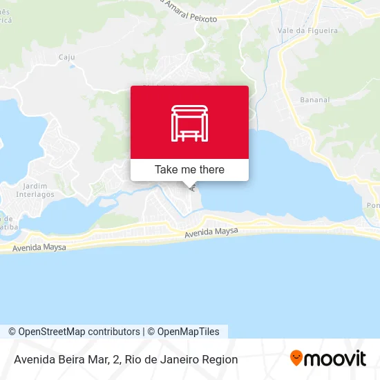 Avenida Beira Mar, 2 map