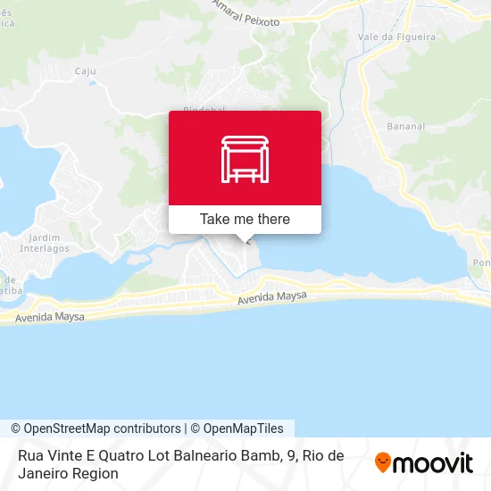 Rua Vinte E Quatro Lot Balneario Bamb, 9 map