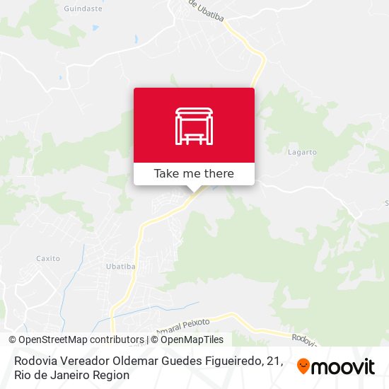 Rodovia Vereador Oldemar Guedes Figueiredo, 21 map