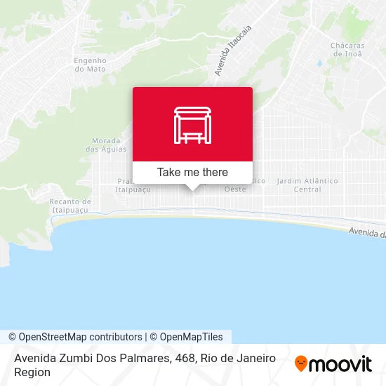 Avenida Zumbi Dos Palmares, 468 map