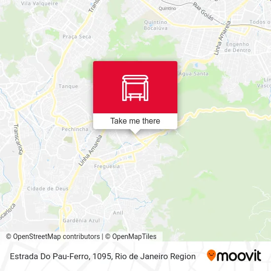 Estrada Do Pau-Ferro, 1095 map