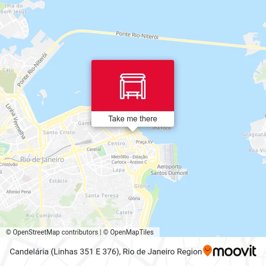 Candelária (Linhas 351 E 376) map