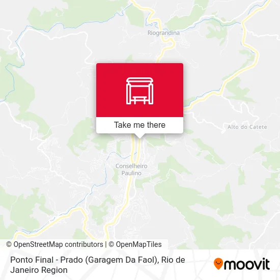 Ponto Final - Prado (Garagem Da Faol) map