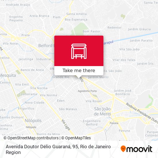 Avenida Doutor Délio Guaraná, 95 map