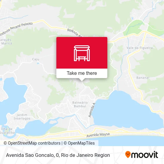 Avenida Sao Goncalo, 0 map