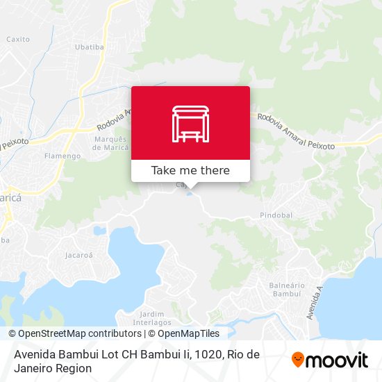 Mapa Avenida Bambui Lot CH Bambui Ii, 1020