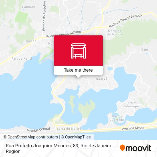 Rua Prefeito Joaquim Mendes, 89 map