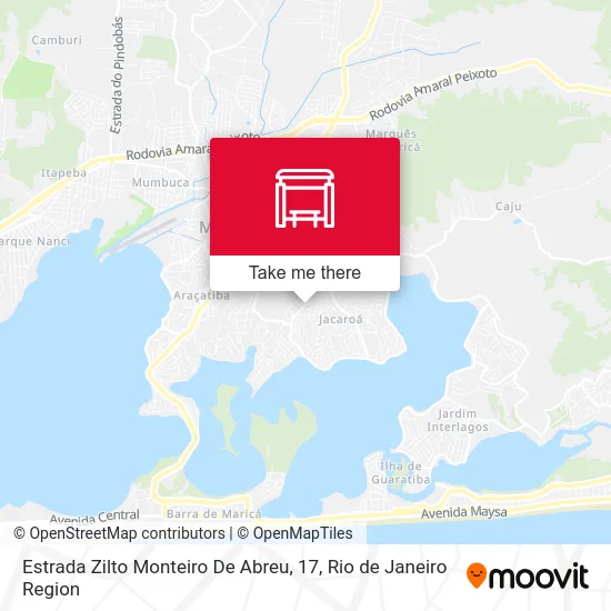 Estrada Zilto Monteiro De Abreu, 17 map