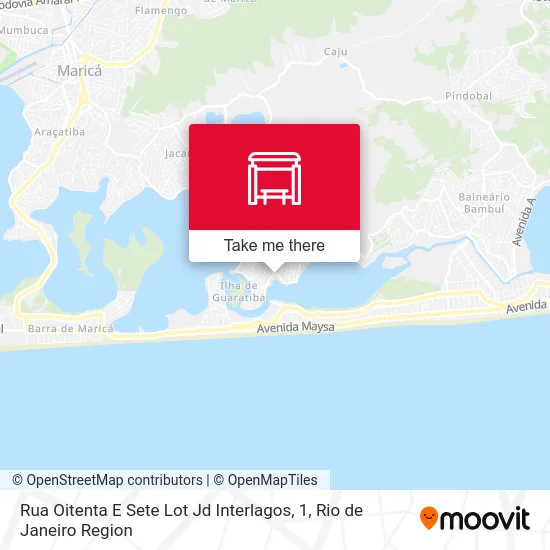Rua Oitenta E Sete Lot Jd Interlagos, 1 map