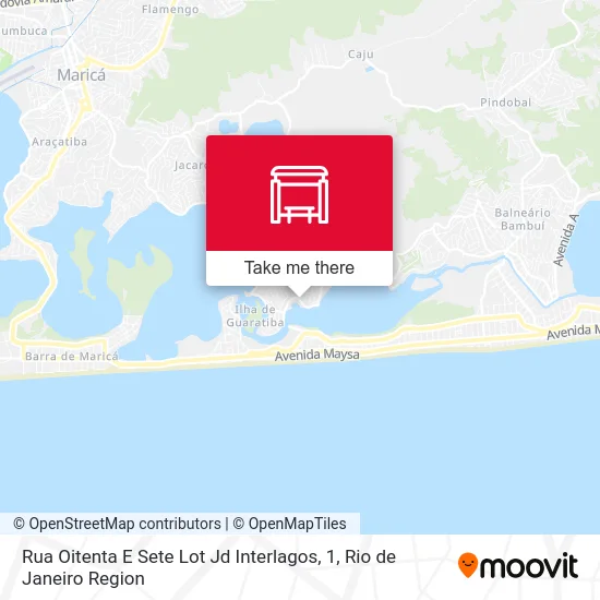 Rua Oitenta E Sete Lot Jd Interlagos, 1 map