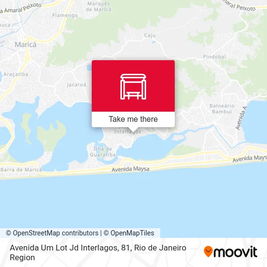 Avenida Um Lot Jd Interlagos, 81 map