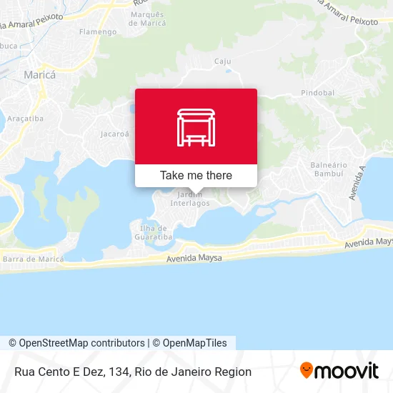 Rua Cento E Dez, 134 map