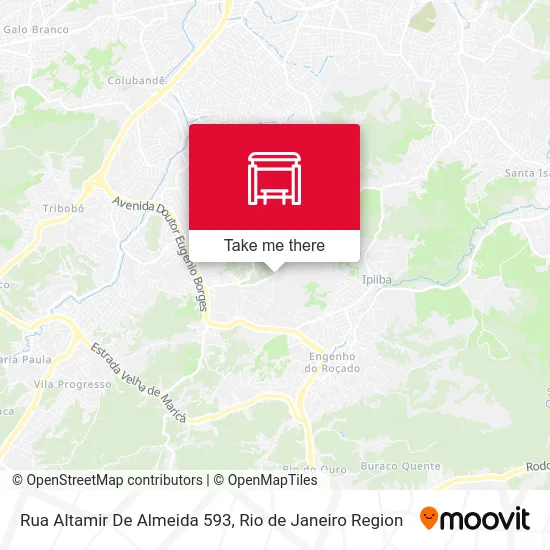 Rua Altamir De Almeida 593 map