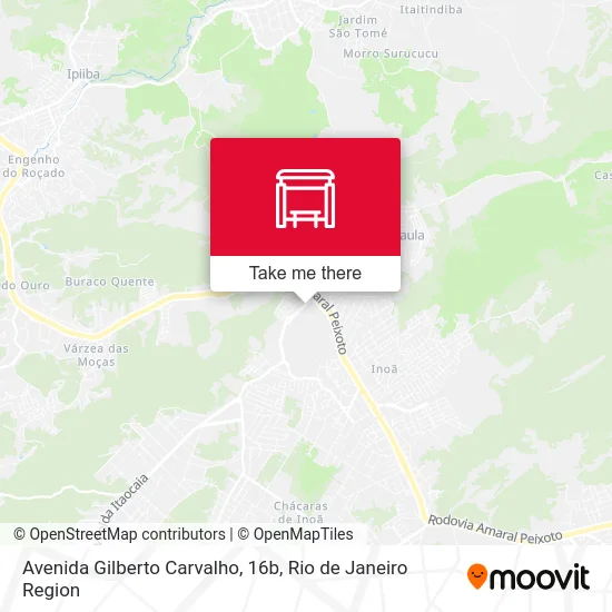 Avenida Gilberto Carvalho, 16b map