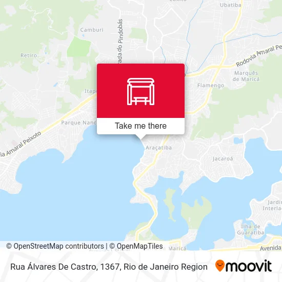 Rua Álvares De Castro, 1367 map